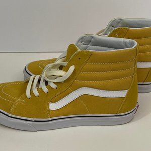Vans Sk8-Hi - Ochre & White - Size 11